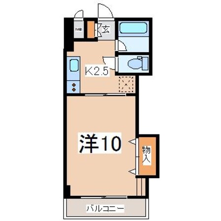 郡山駅 バス4分  昭和町北下車：停歩3分 2階の物件間取画像